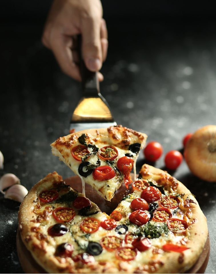 고칼로리 피자를 건강하게 바꿔보자