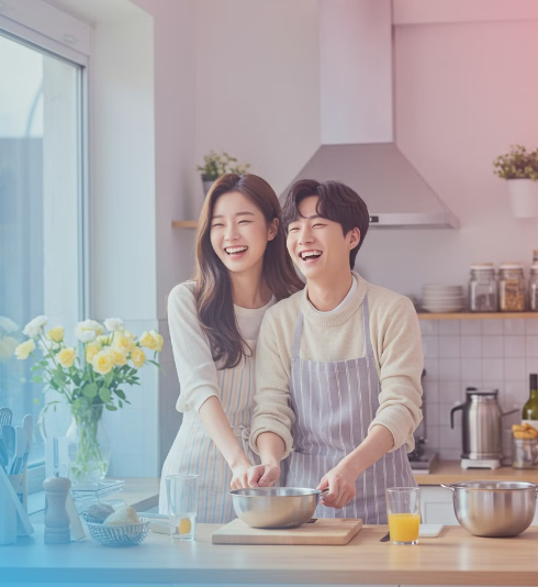 초고속 결혼 후 연애 중