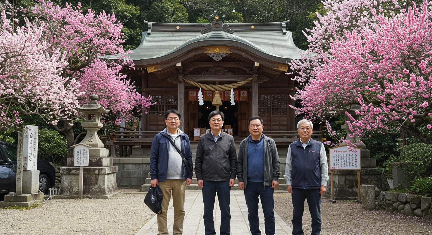 실버 일본 여행