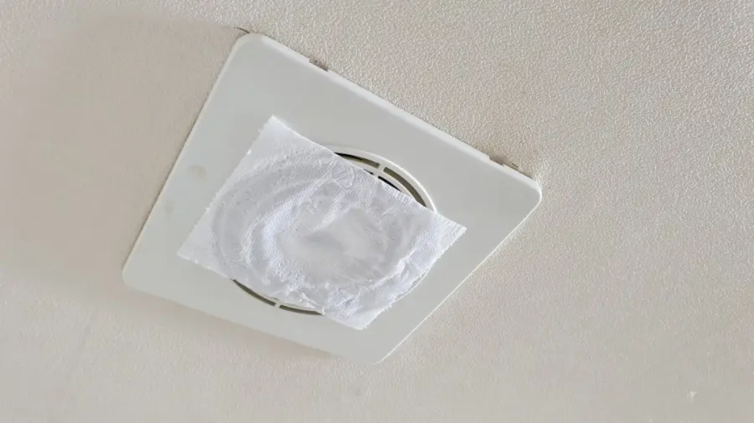 환풍기 날개 청소 완료 모습