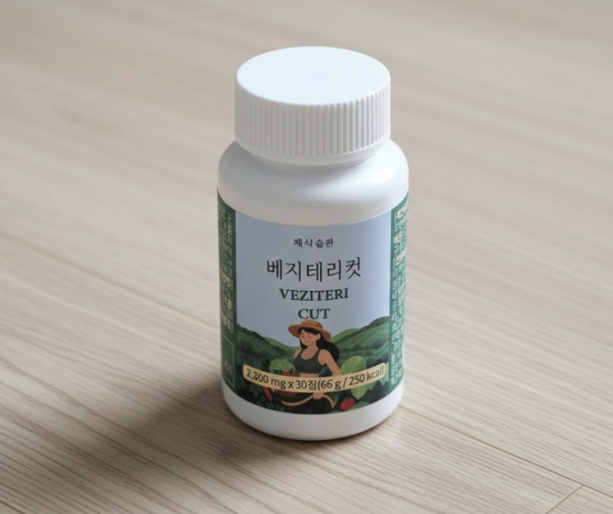 베지테리컷-성분-적힌-통-사진