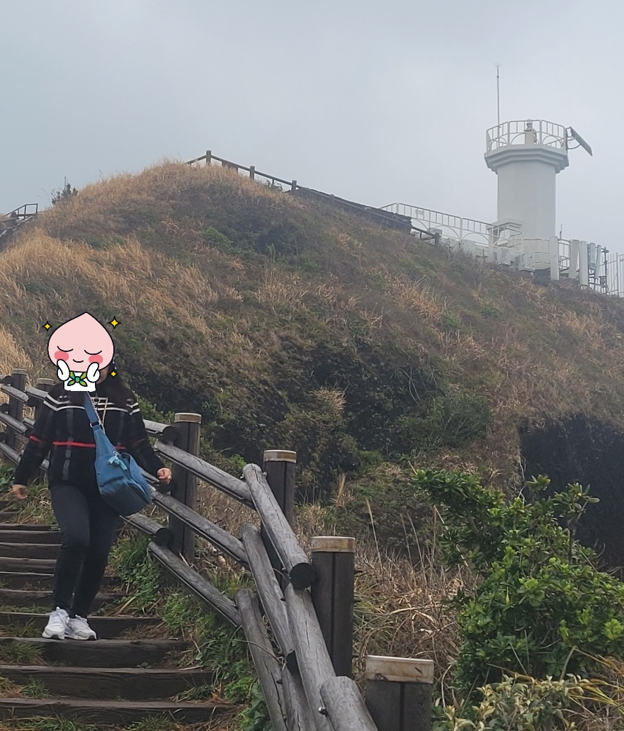 섭지코지 등대 이미지