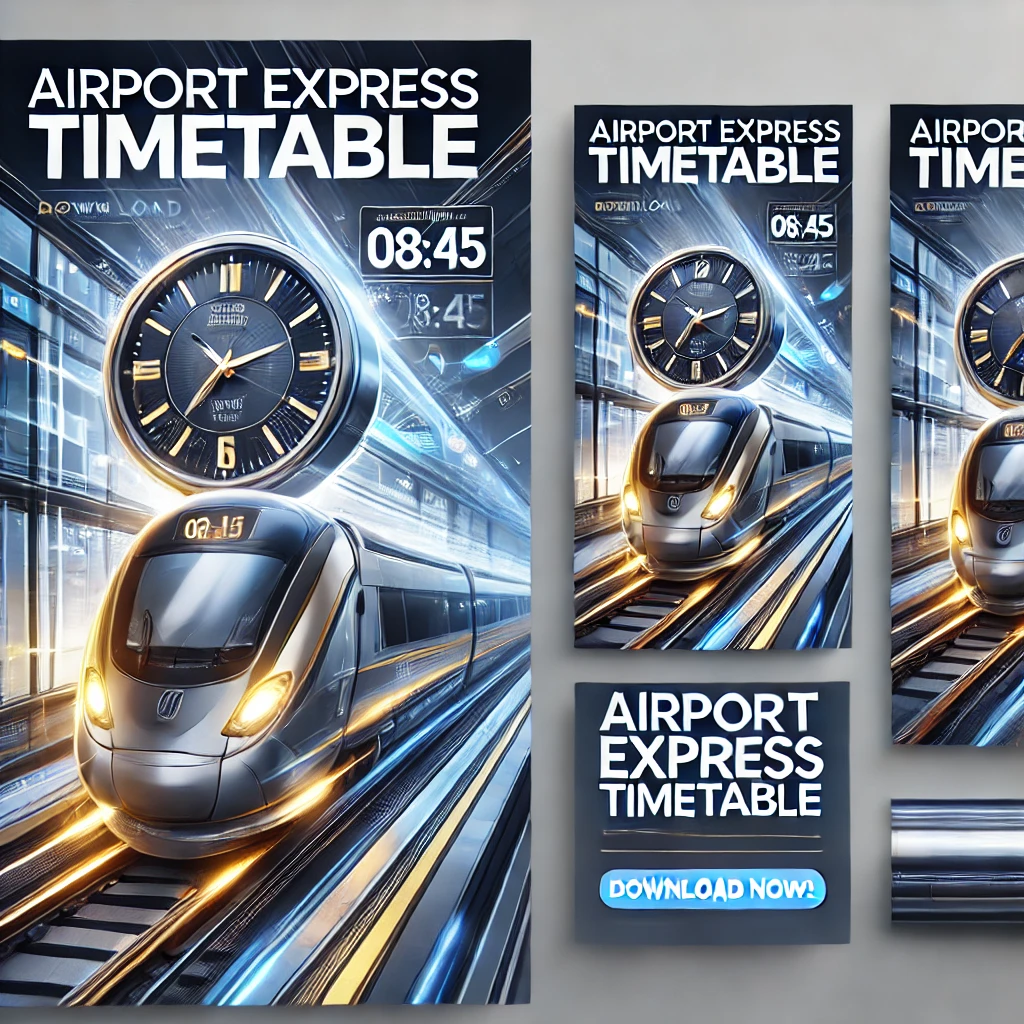 공항철도 직통 & 일반열차 시간표: 평일과 주말, 한눈에 보기