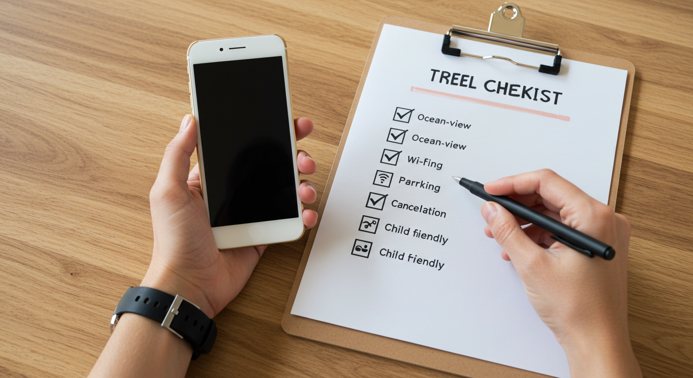 예약 전 반드시 챙겨야 할 체크리스트 항목