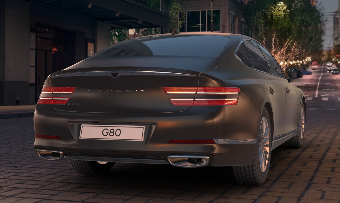 G80RG3뒷모습
