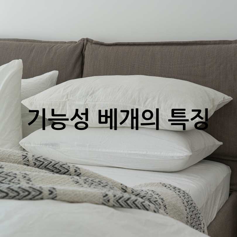 목디스크, 경추 살리는 기능성 베개 추천