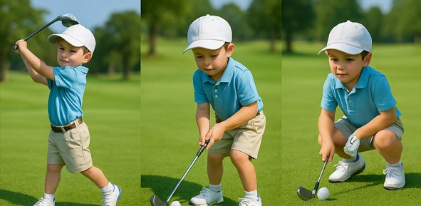 초등학생 골프 룩 추천 사진