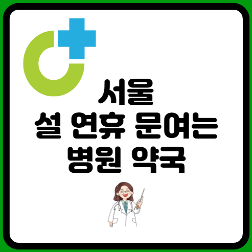 서울시-설-연휴-문여는-병원-약국-찾기