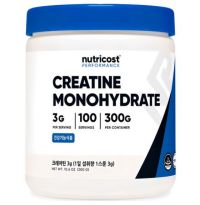 뉴트리코스트 크레아틴 분말, 300g, 1개