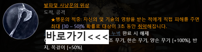 발파덫 사냥꾼의 위상