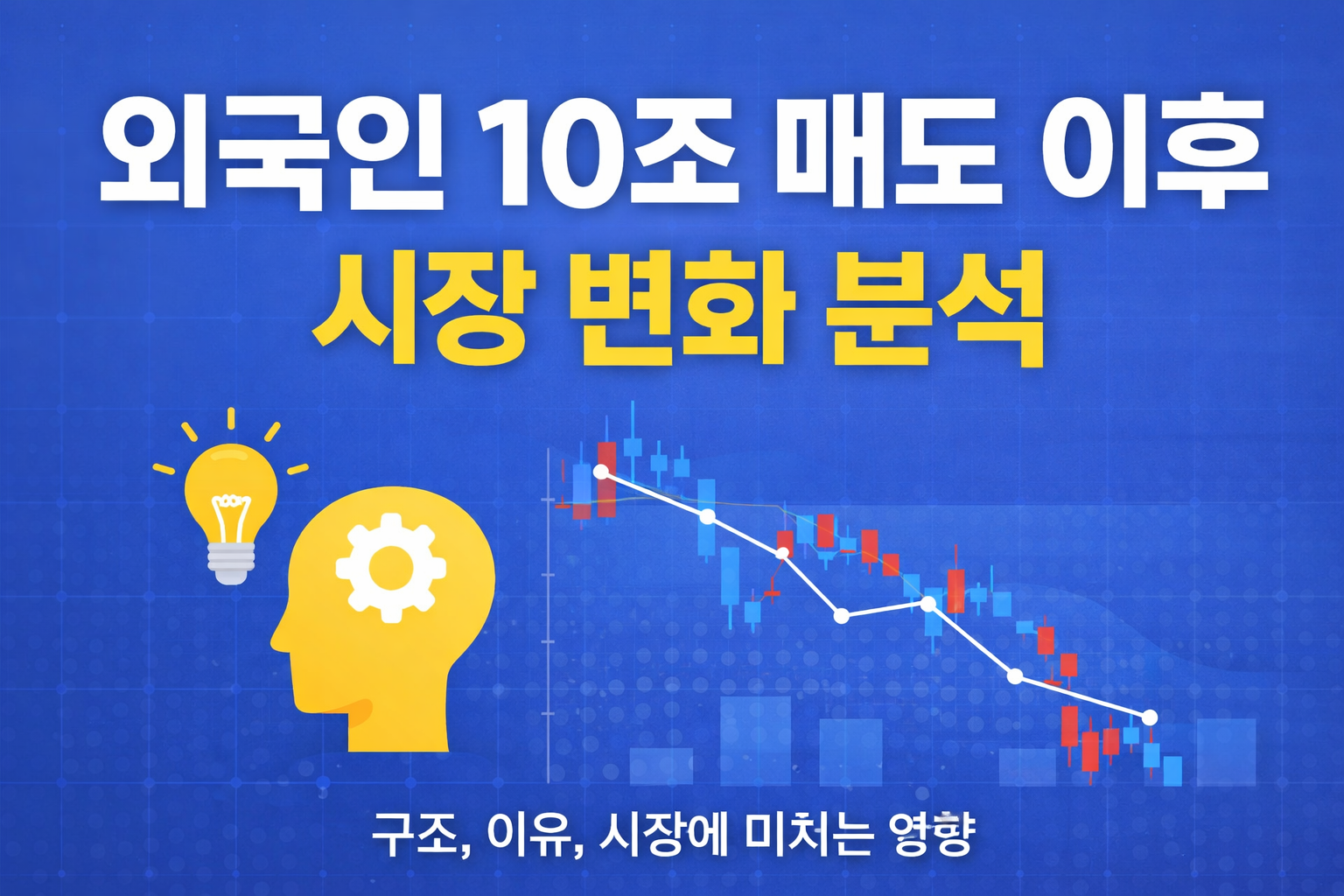 외국인 10조 매도 이후 시장 변화 분석