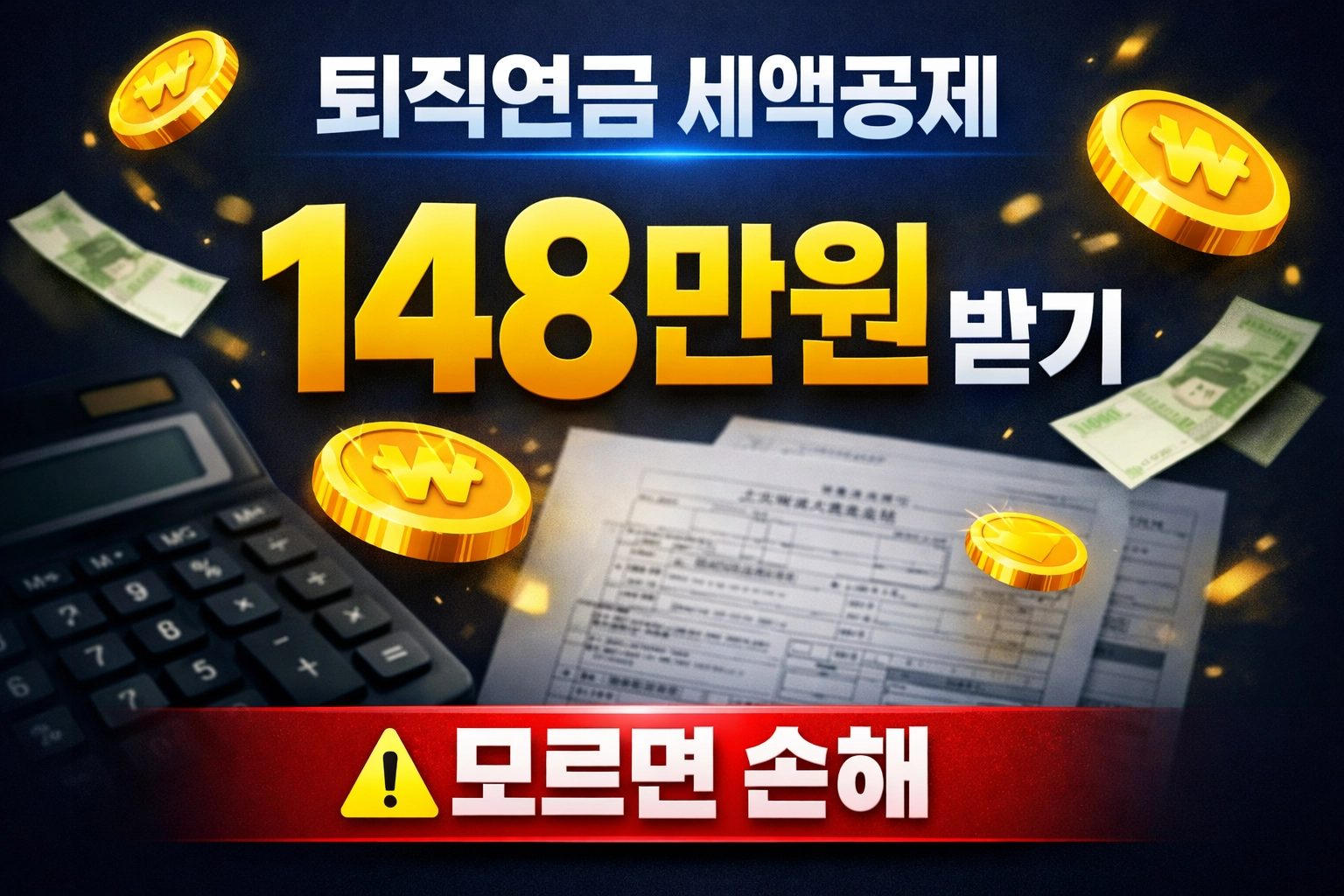퇴직연금 세액공제 148만원 환급 방법