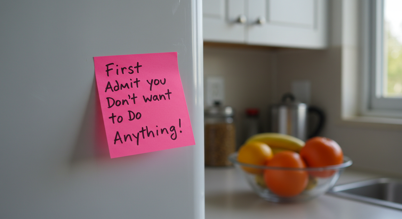 의욕이 없을 때 다시 시작하는 5분 루틴