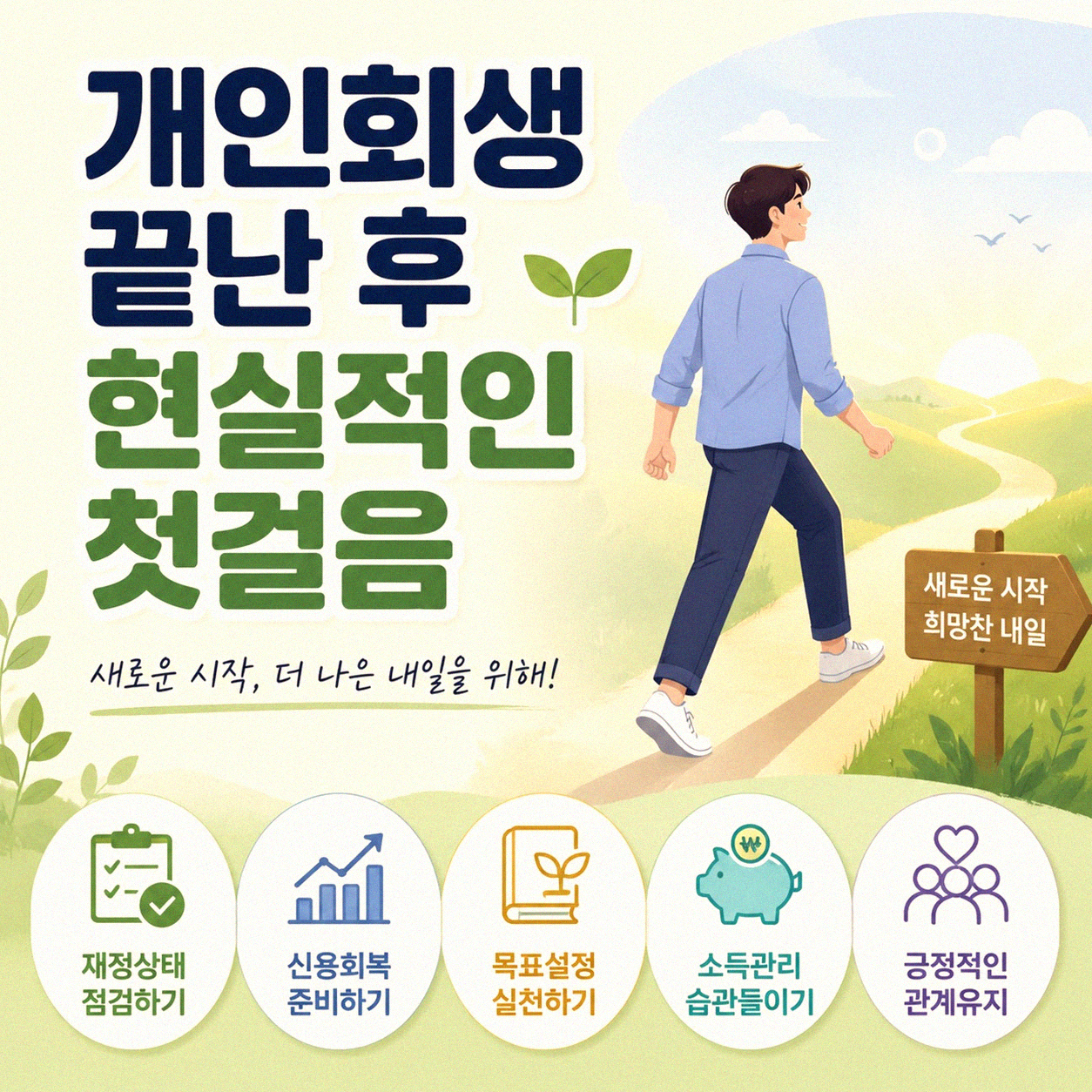 개인회생 끝나고 무엇을 해야 할까요