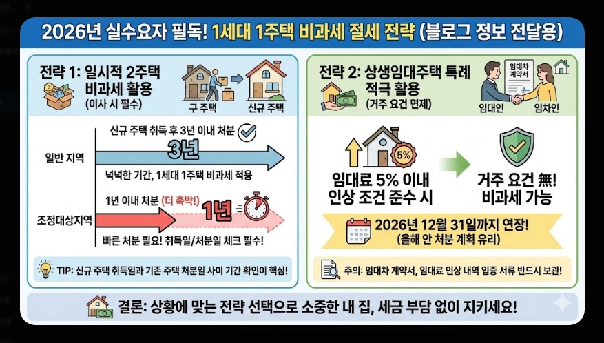 2026년 부동산 세법 개정안 [양도세 종부세 변화] 다주택자 필수 체크리스트 및 절세 가이드