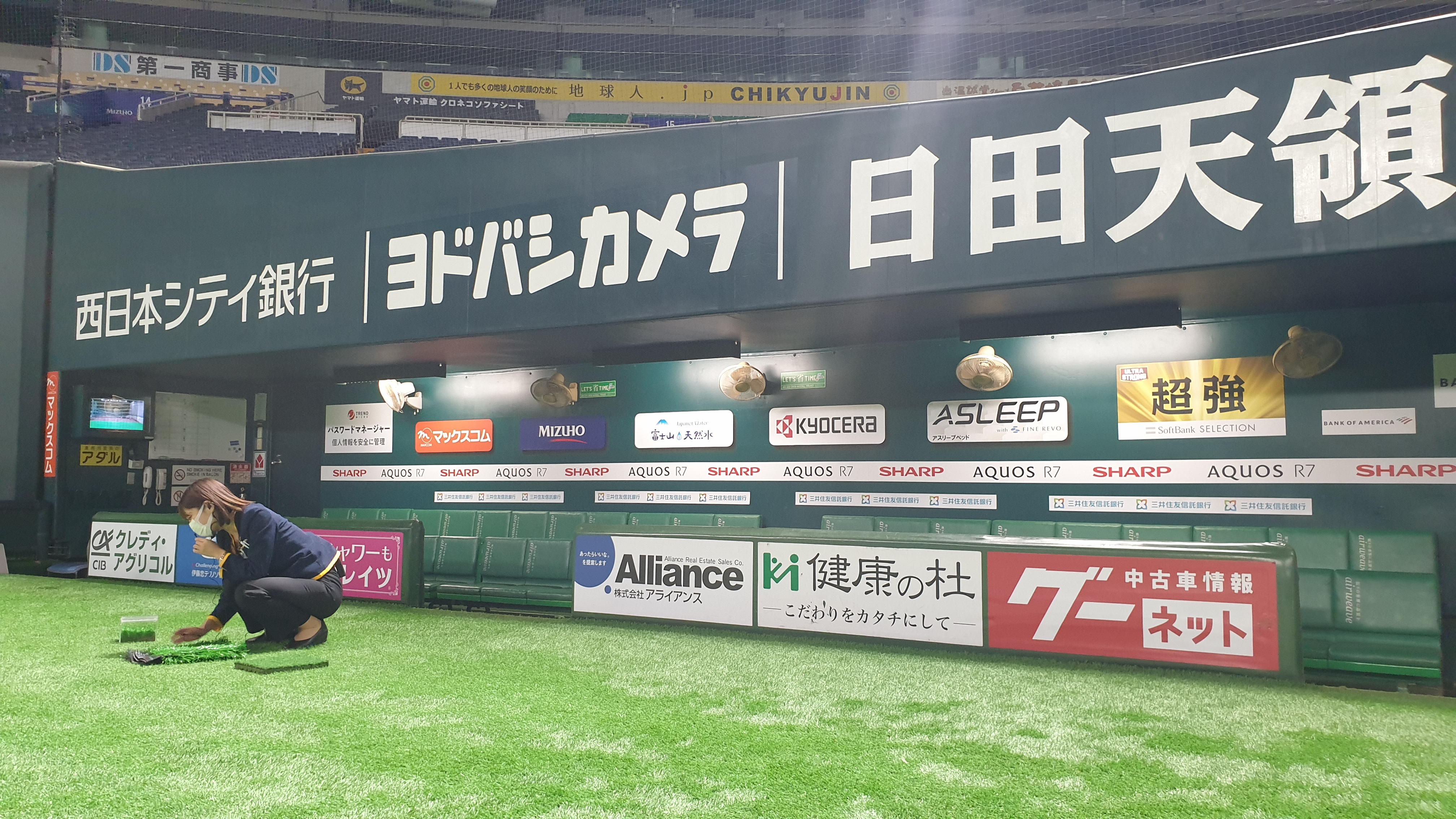 야구장 투어 프로그램 덕아웃 체험하기