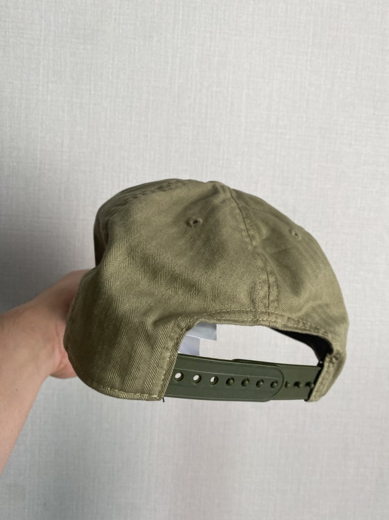 폴로랄프로렌 더블알엘 RRL 가먼트 다잉 트윌 볼캡(카키 그린)