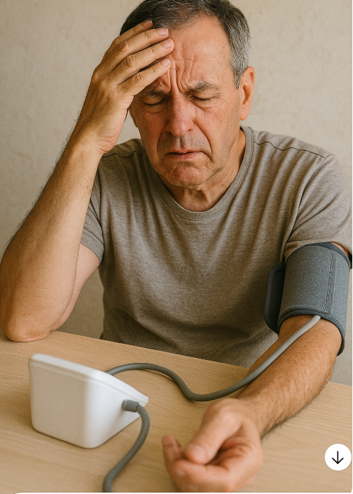 고혈압환자 사진