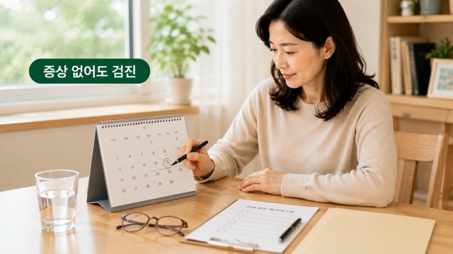 HPV 무증상과 정기검진