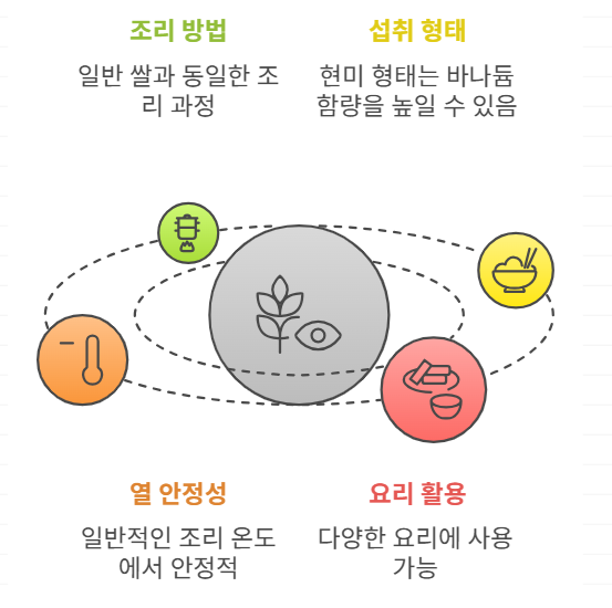 바나듐 쌀 섭취 방법