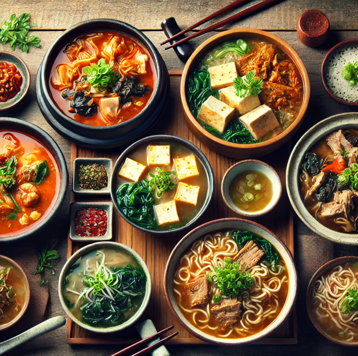 국물 요리 사진