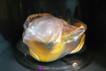 전자렌지로 단호박 찌는 쉬운 방법 단호박 찌는법 요약_9