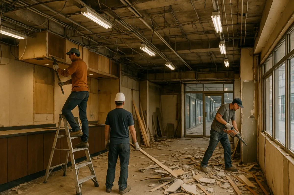 폐업 철거 이미지