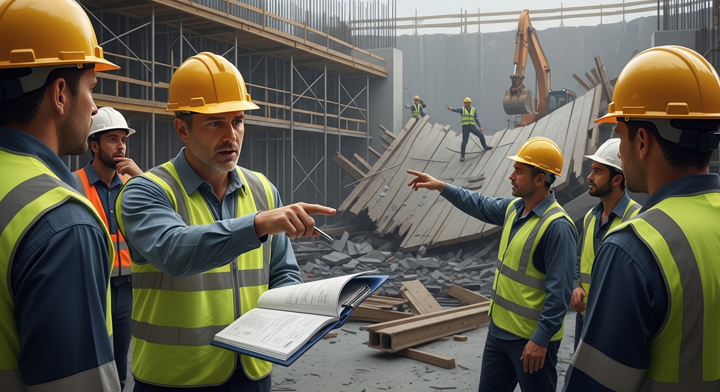 안전관리자, 도급 책임, 중대사고