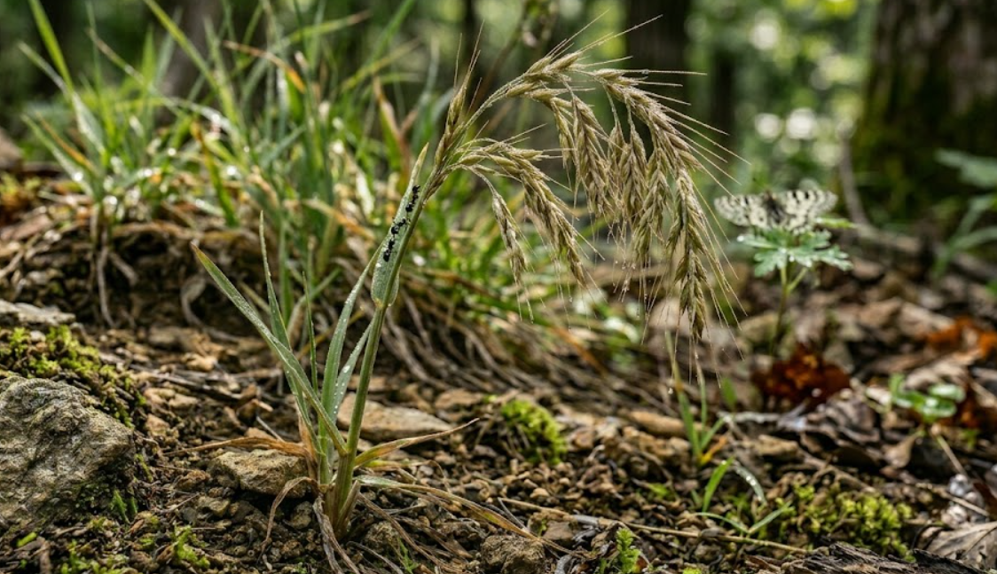 우산대바랭(Bromus catharticus spp.)