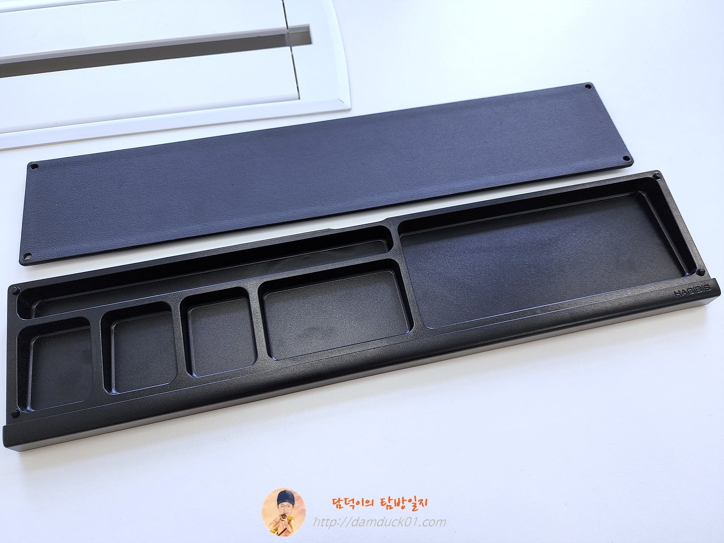 Hagibis 키보드 손목 받침대 패드 인체공학 부드러운 메모리 폼 지원 탁상용 보관함 쉬운 타이핑 통증 완화 사무용 가정용