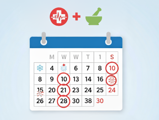 2025년 연휴 당직 의료기관·응급실·약국 안내 관련이미지