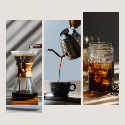 드립, 에스프레소, 콜드브루