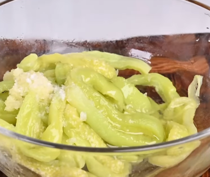 가지요리 : 가지육회