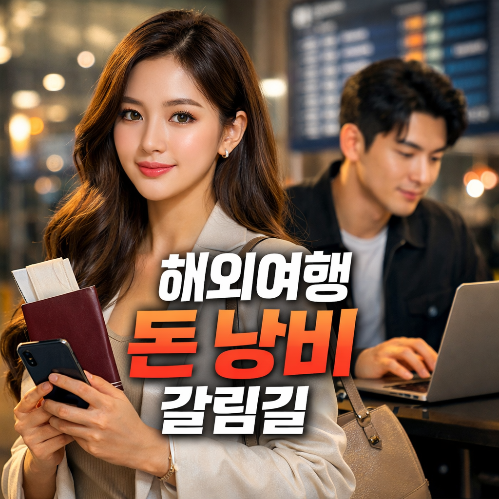 해외여행 돈 낭비 갈림길