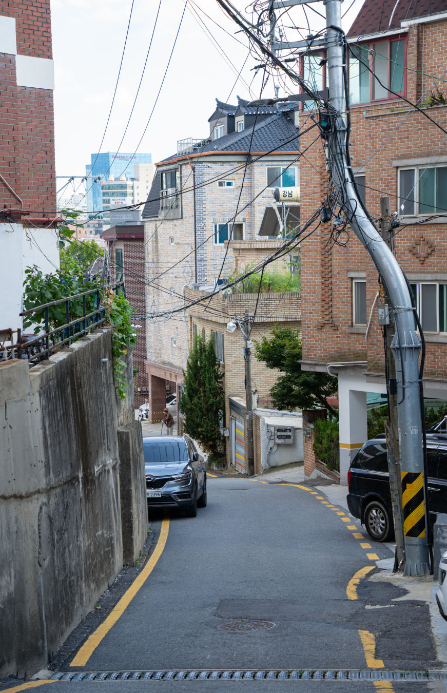 지동벽화마을 전봇대