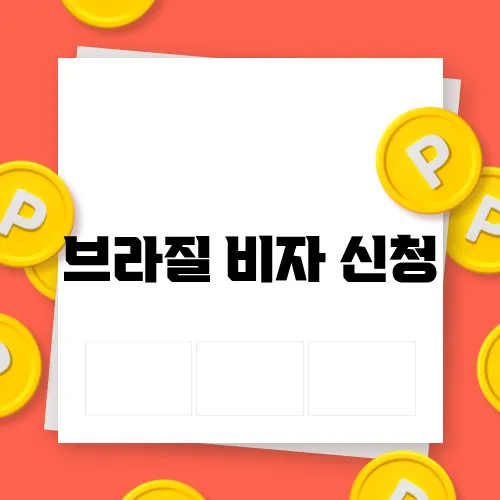 브라질 비자 신청