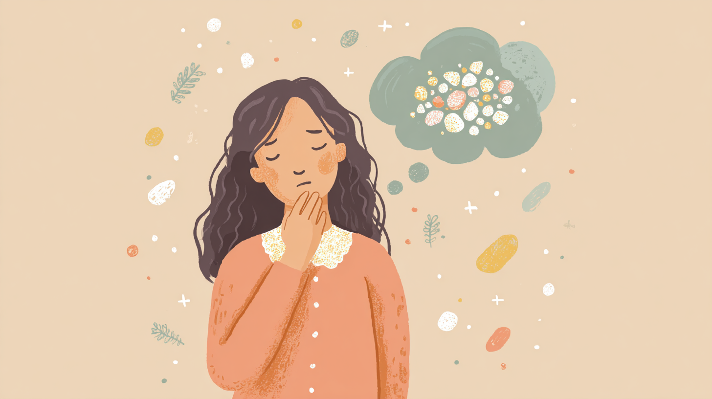 편도에 음식물이 꼈을 때(편도결석)