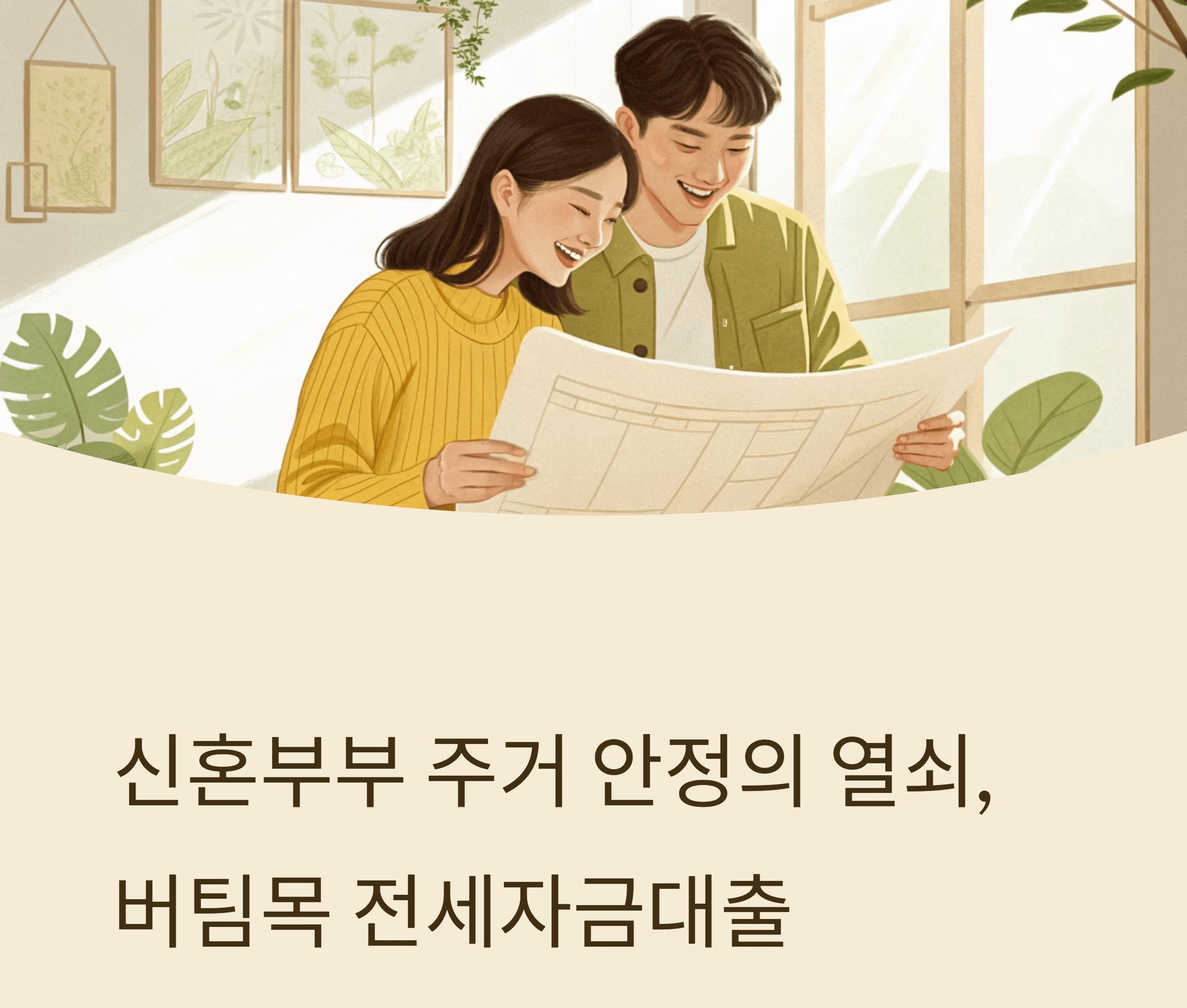 신혼부부 버팀목 전세자금대출 관련 사진