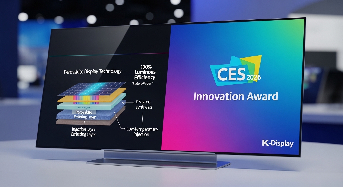 "150°C 대신 0°C" 韓 연구진, 세계가 놀란 '0도 합성'으로 디스플레이 판도 바꾼다 ❘ 네이처 게재 기술