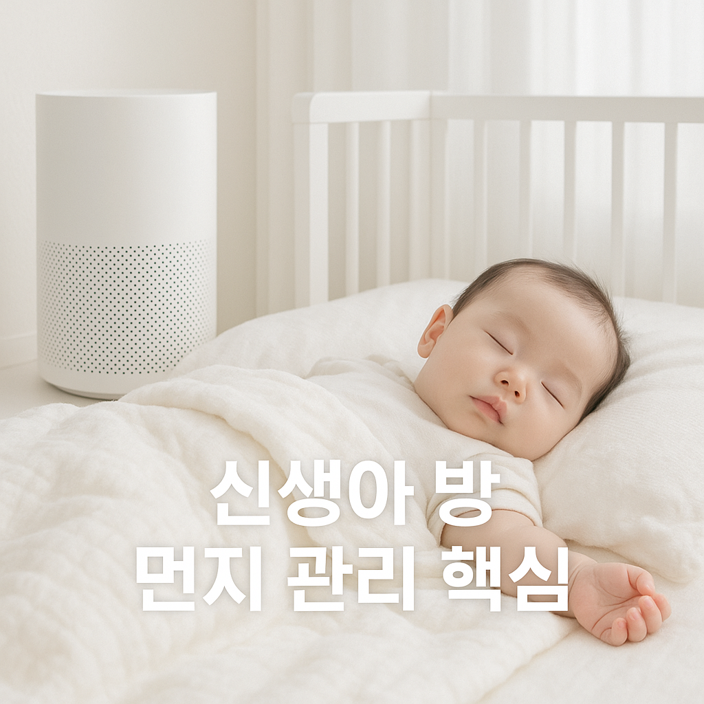 신생아 방 먼지 관리, 이게 진짜 핵심입니다 🧼👶