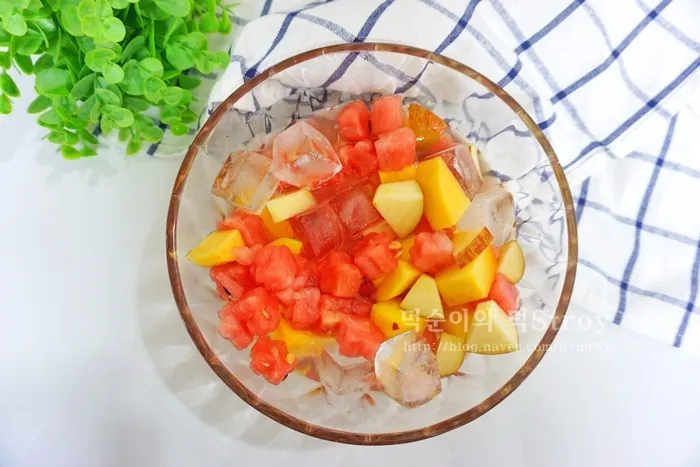 화채만드는방법 황금레시피 달달한 화채로 여름이겨내기 완벽 음료 만들기_2