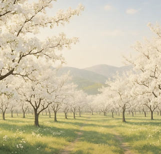 배꽃 꽃말 순결과 고결함을 담은 배꽃의 상징적 의미