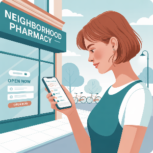 우리동네 약국 찾기 이미지 