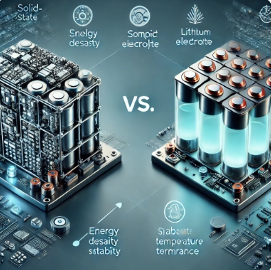전고체 배터리와 리튬이온 배터리
