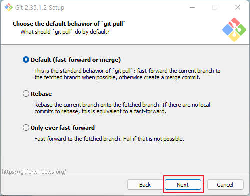 git 다운로드 및 설치하기