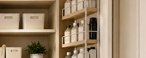 좁은 집 2배로 넓어진 기적의 수납템을 이용한 전체 인테리어 이미지