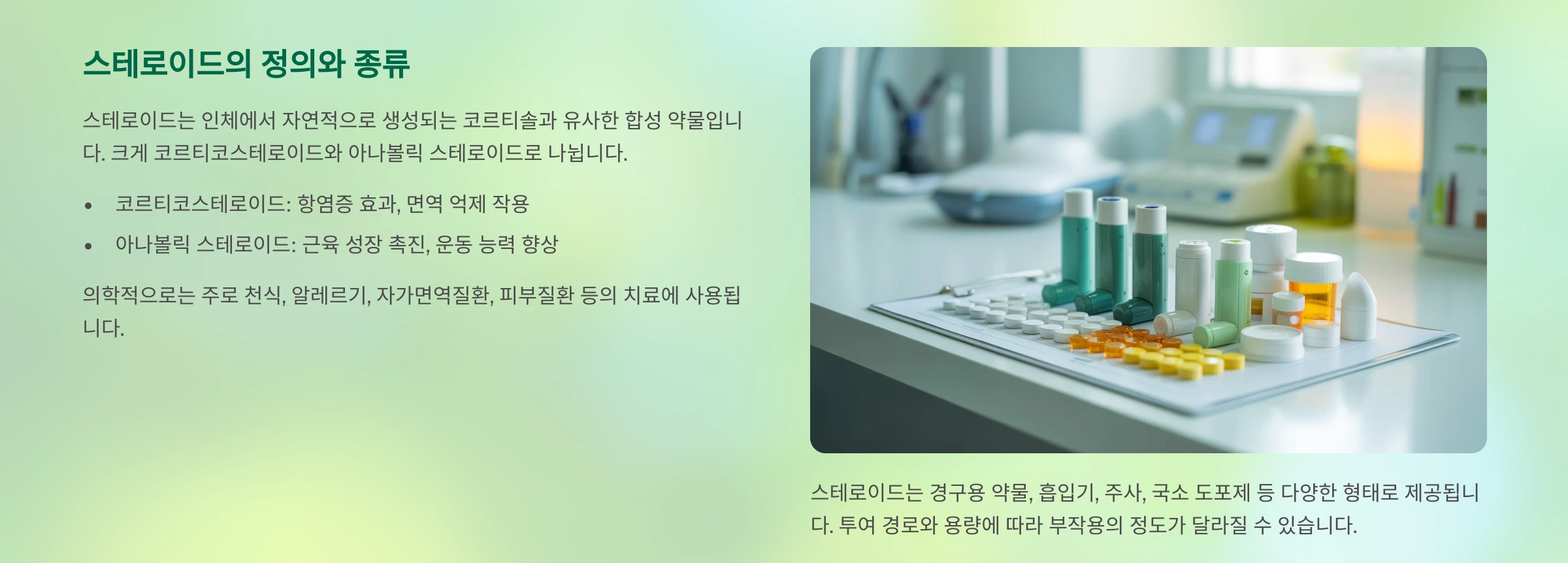 스테로이드란