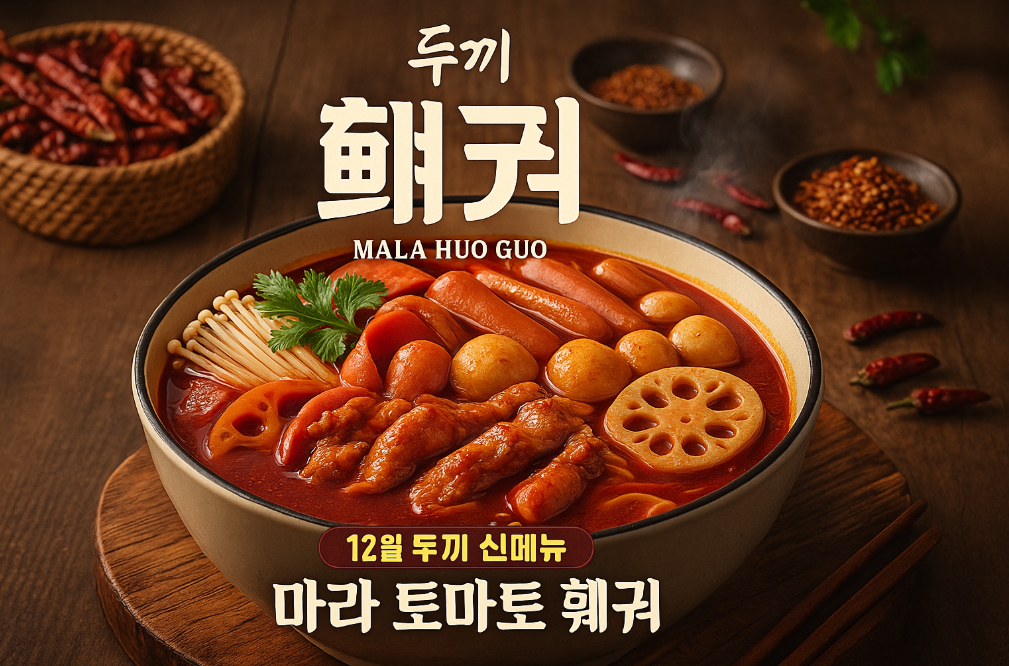 두끼 마라 토마토 훼궈 신메뉴 출시, 이것만 알면 끝