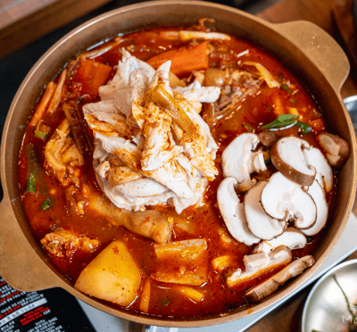 수비드닭볶음탕