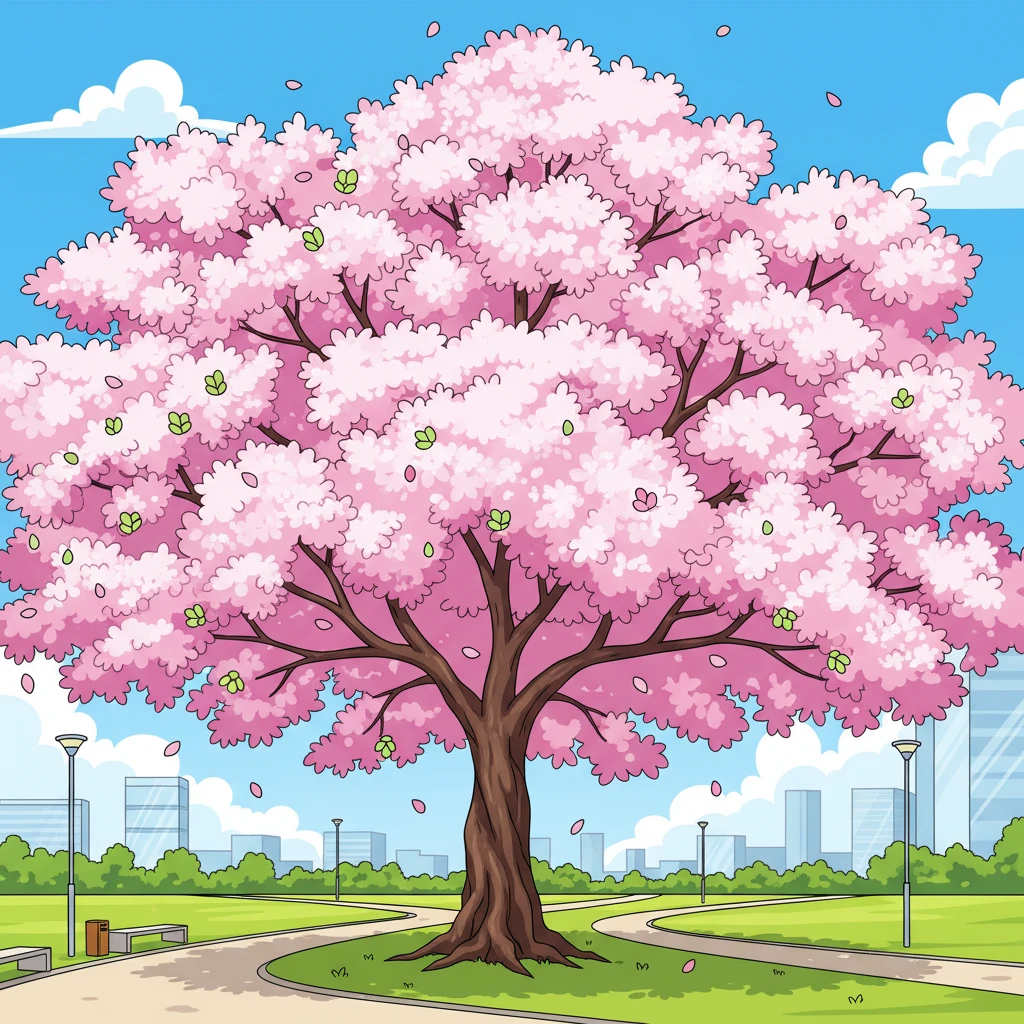 중랑캠핑숲 봉화산 벚꽃 개화 시기 및..